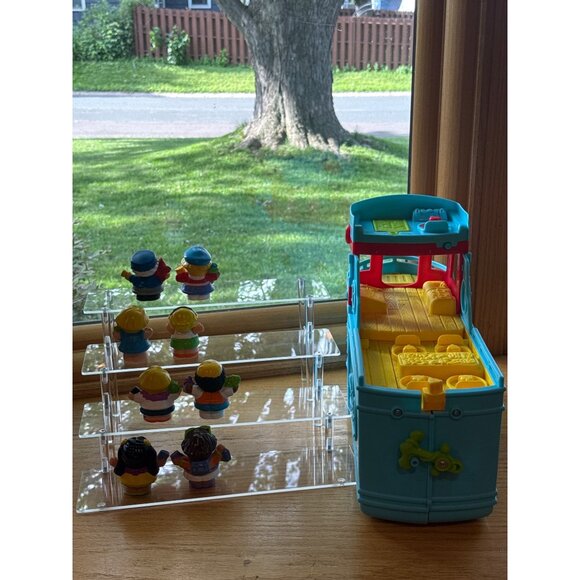 Fisher Price Little People Travel Together Friend Ship Playset With Figures & Ac - Picture 5 of 7